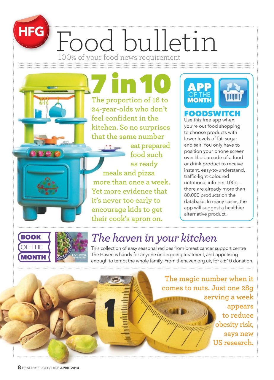 Healthy Food Guide Preview Pages