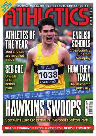 AW – Athletics Weekly Magazine issue 04/12/2014