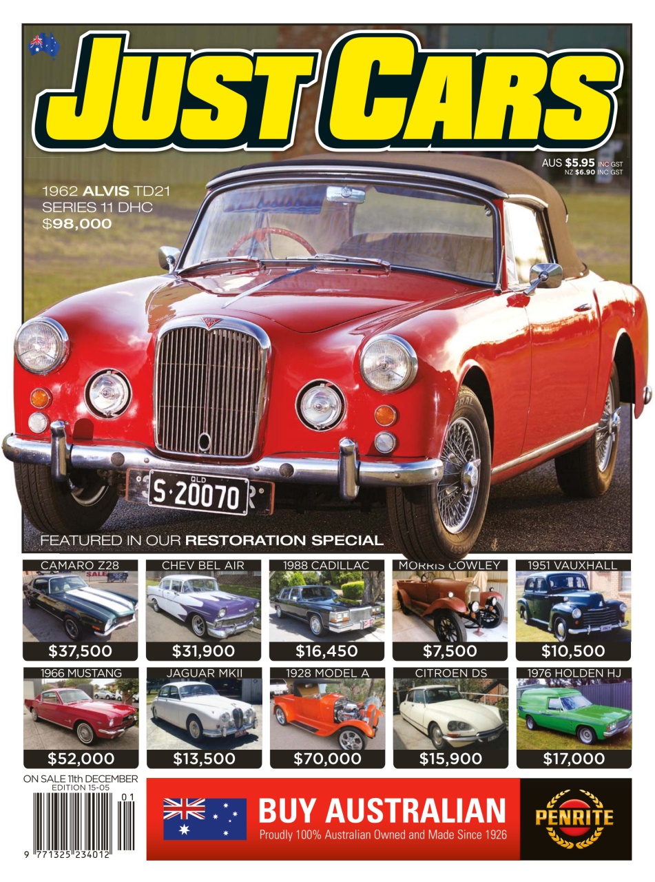 JUST CARS Preview Pages