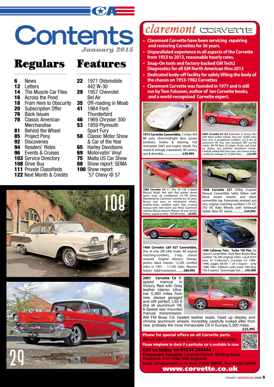 Classic American Magazine Preview Pages