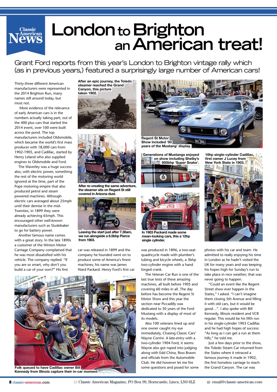 Classic American Magazine Preview Pages