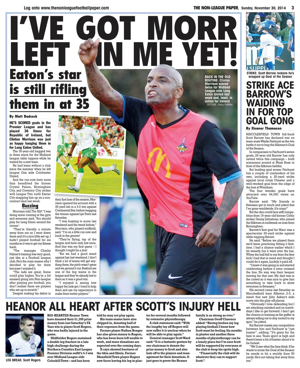 The Non-League Football Paper Preview Pages