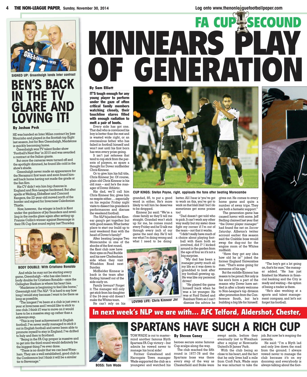 The Non-League Football Paper Preview Pages