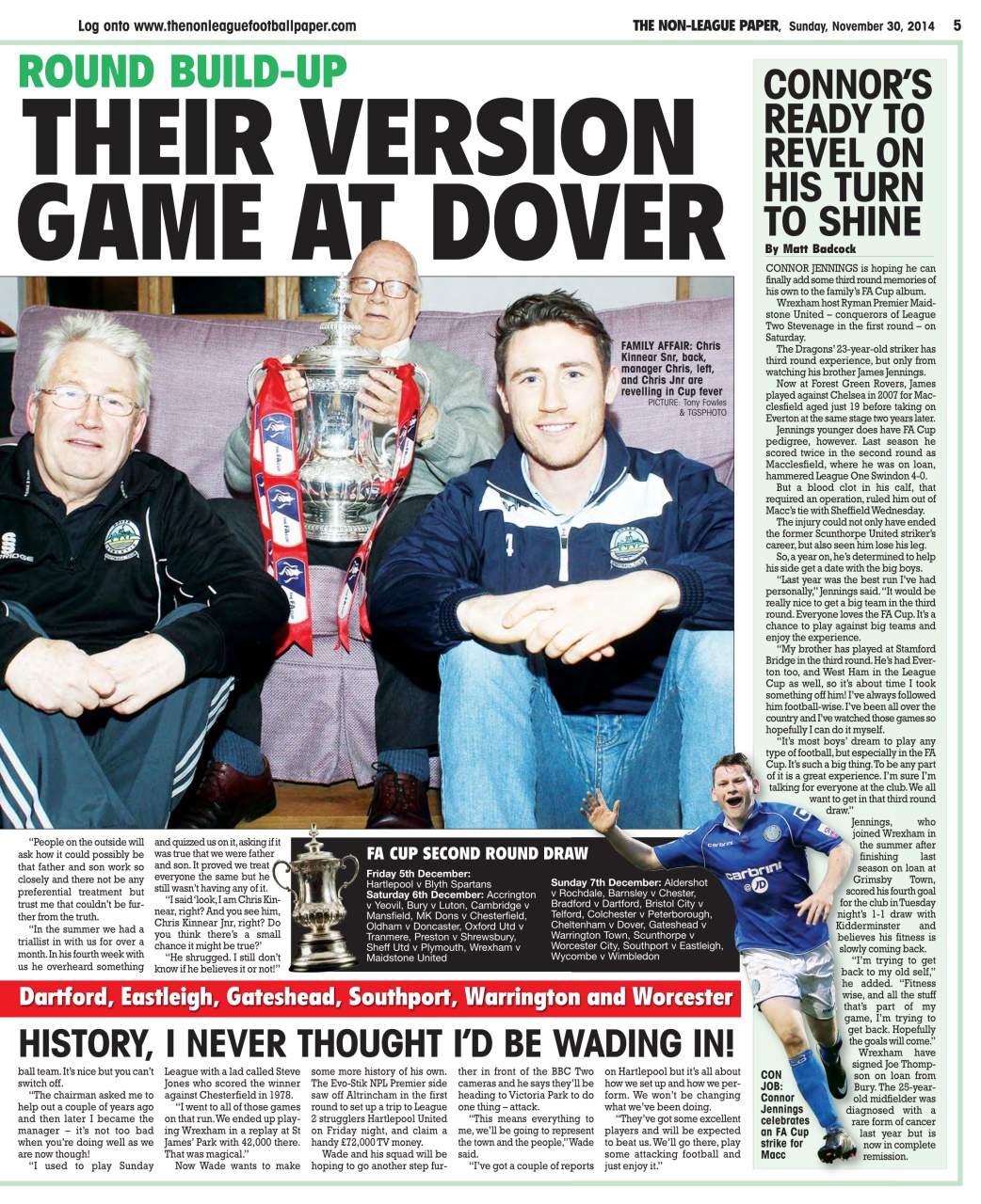 The Non-League Football Paper Preview Pages