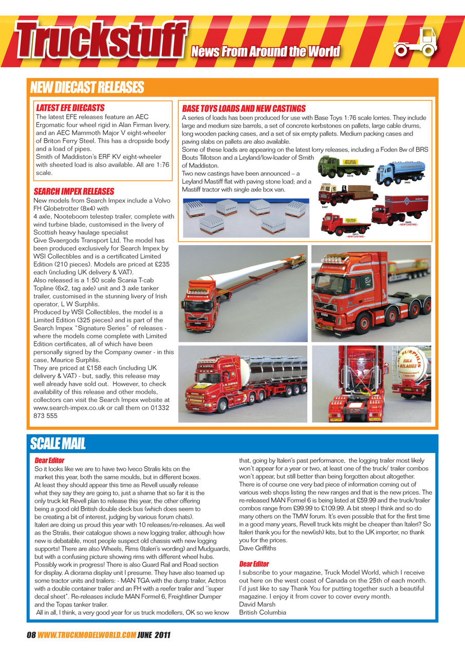 Model Car Truck Motorcycles World Preview Pages