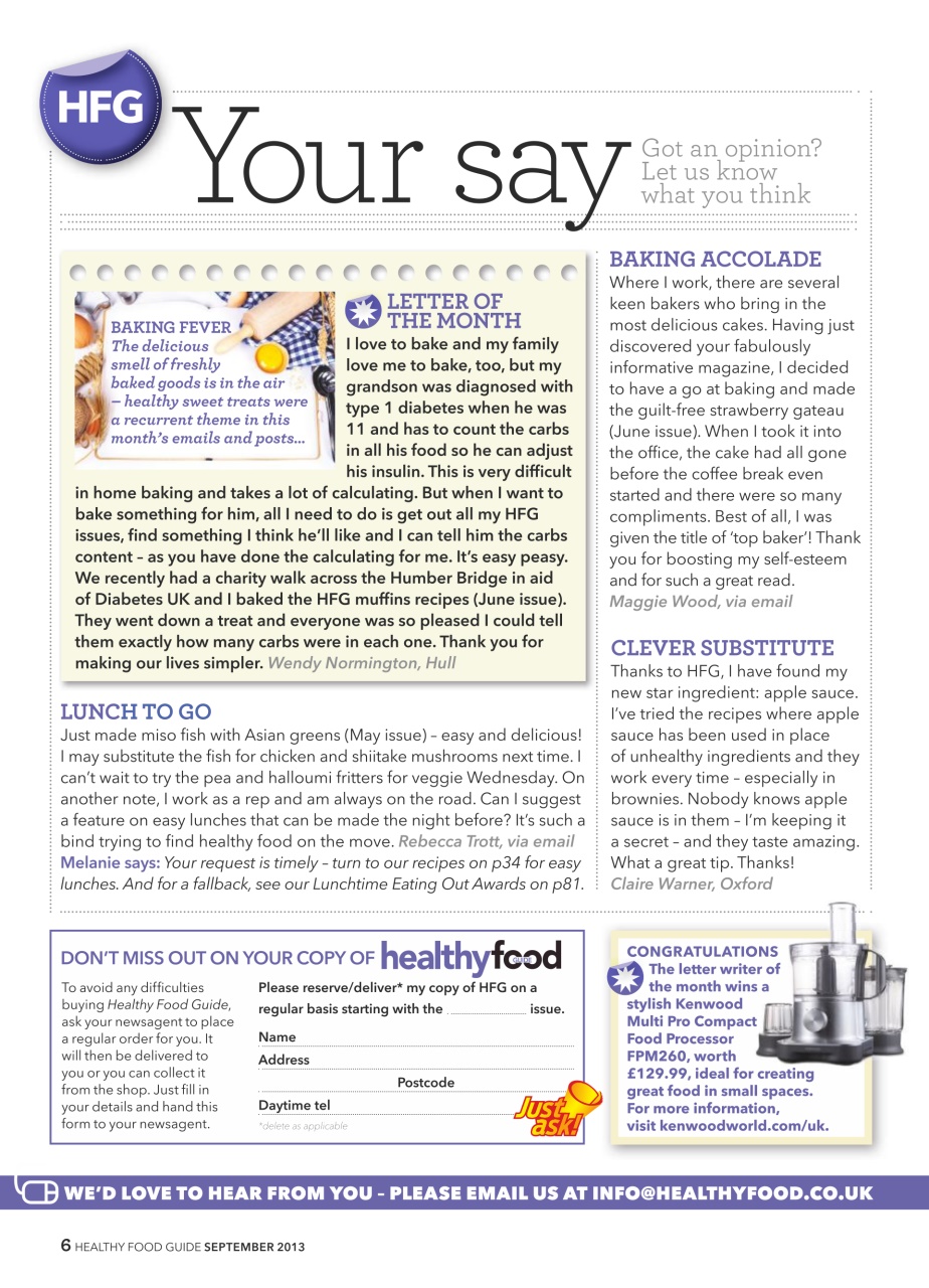 Healthy Food Guide Preview Pages