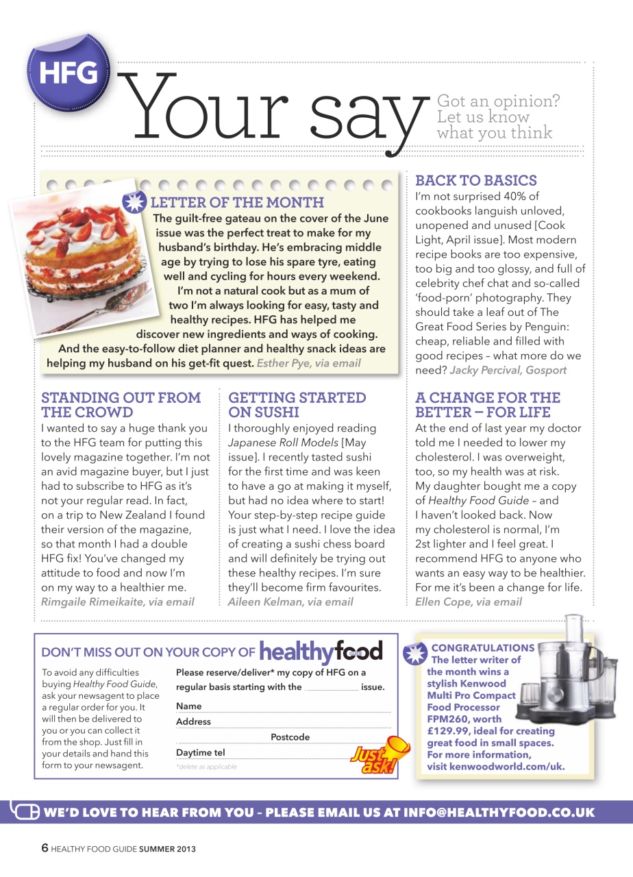 Healthy Food Guide Preview Pages