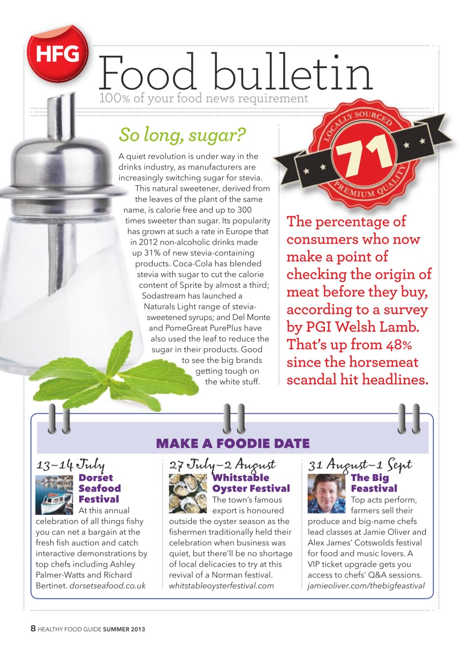 Healthy Food Guide Preview Pages