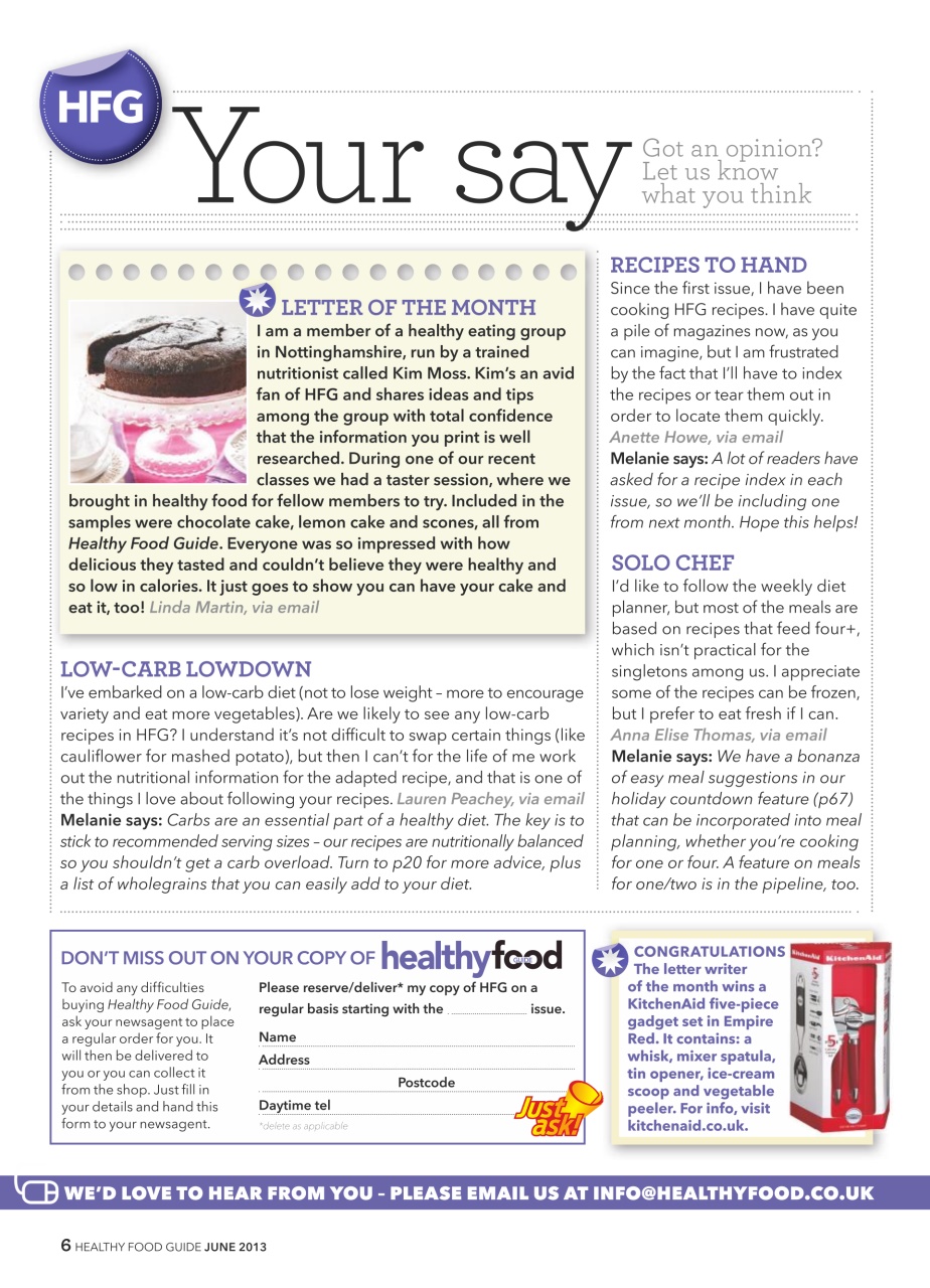 Healthy Food Guide Preview Pages