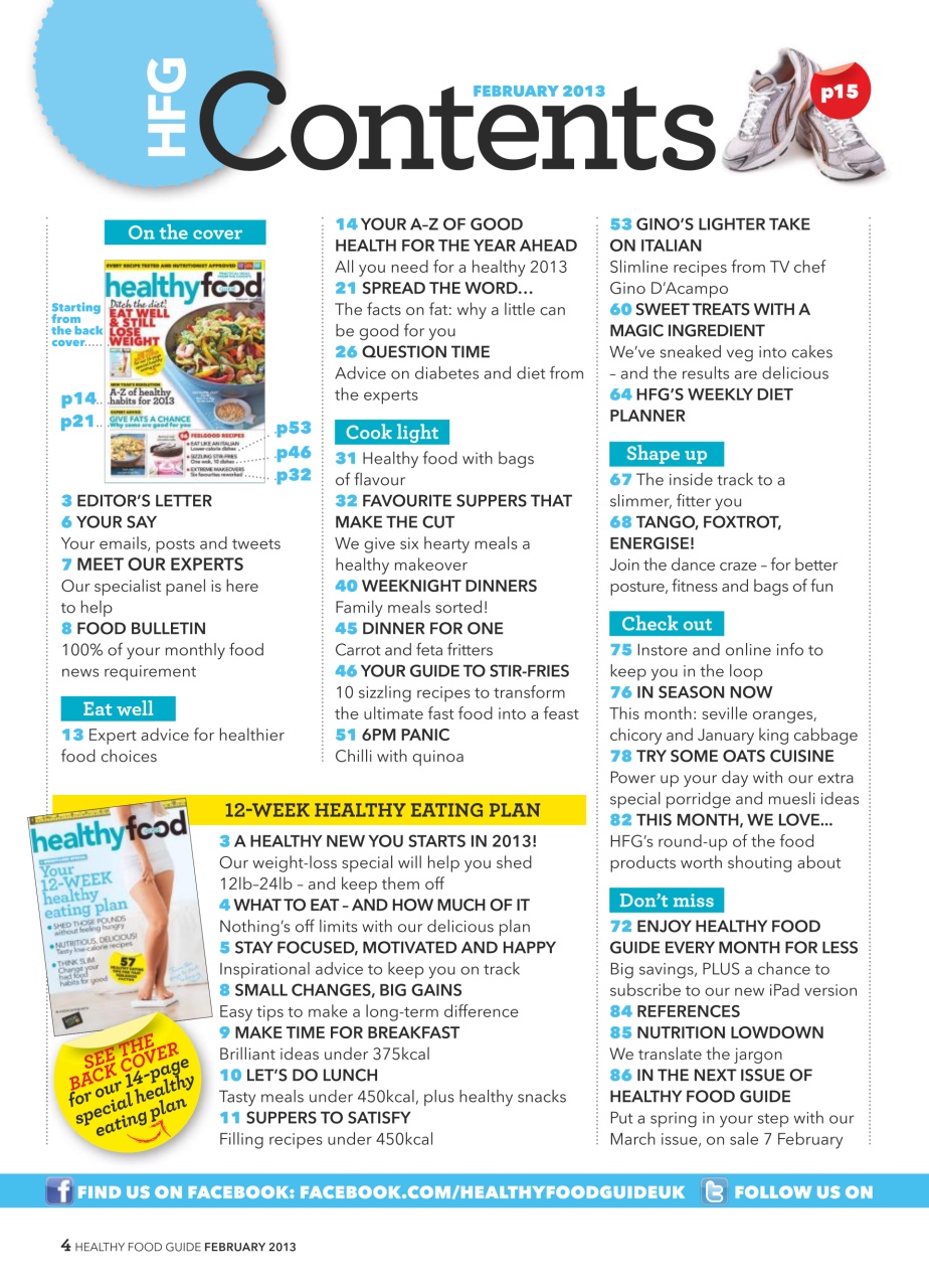Healthy Food Guide Preview Pages