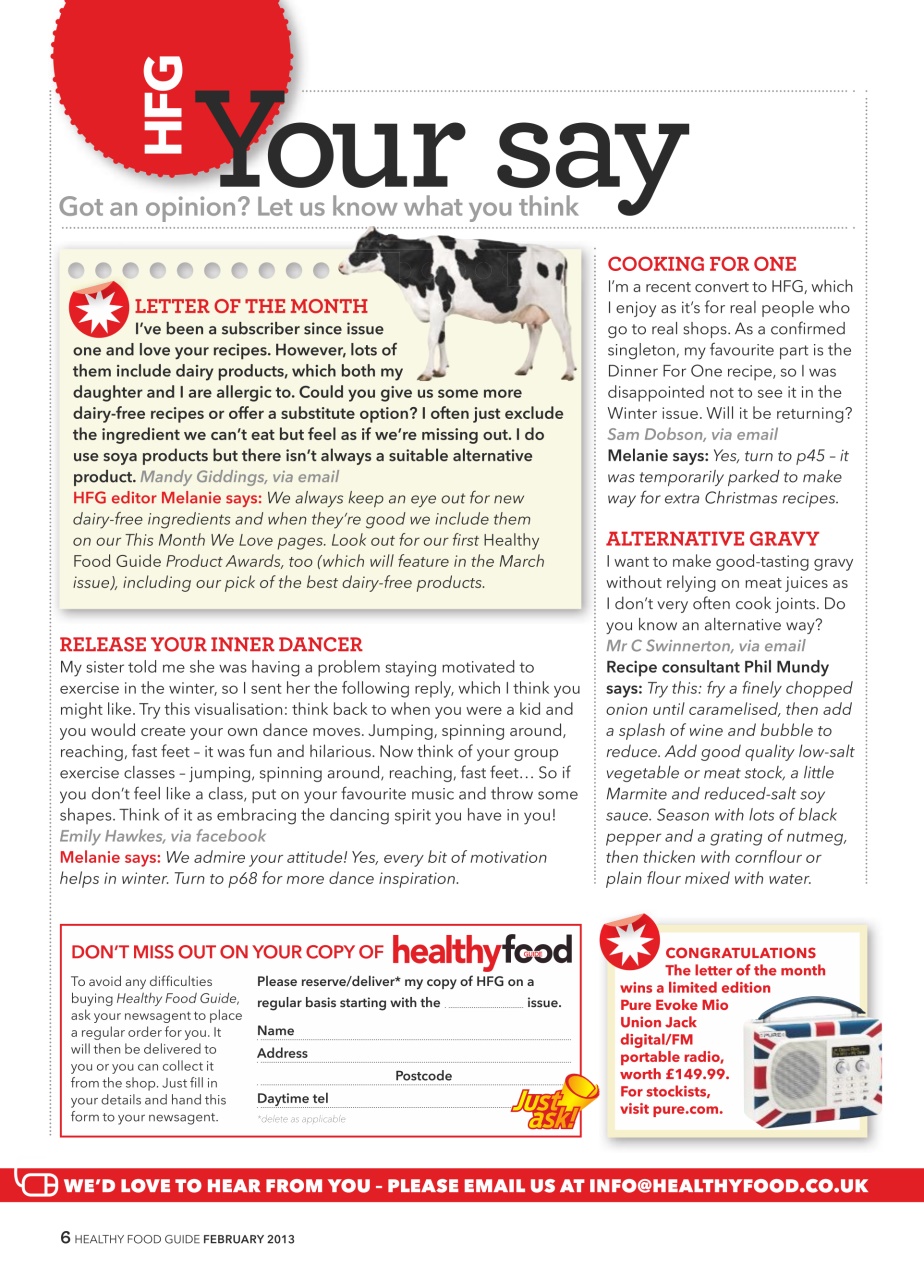 Healthy Food Guide Preview Pages