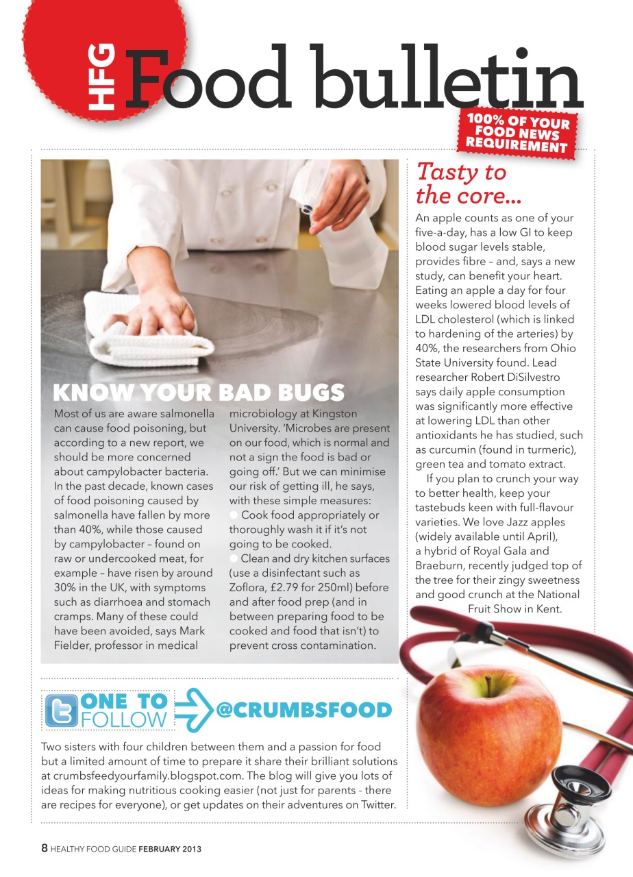 Healthy Food Guide Preview Pages