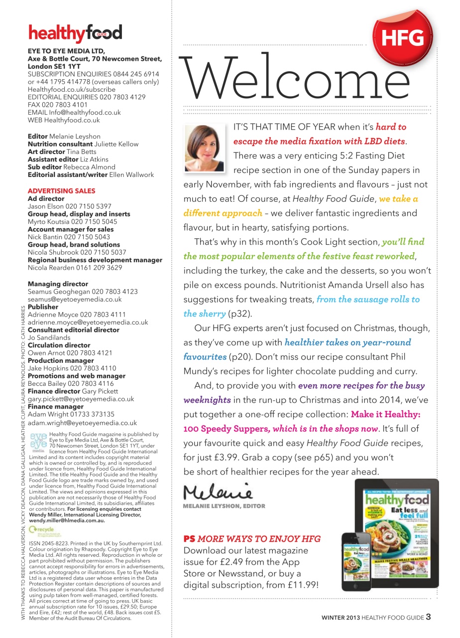 Healthy Food Guide Preview Pages