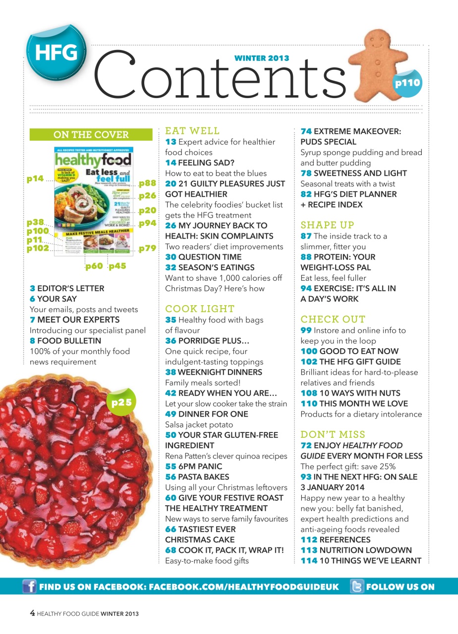 Healthy Food Guide Preview Pages