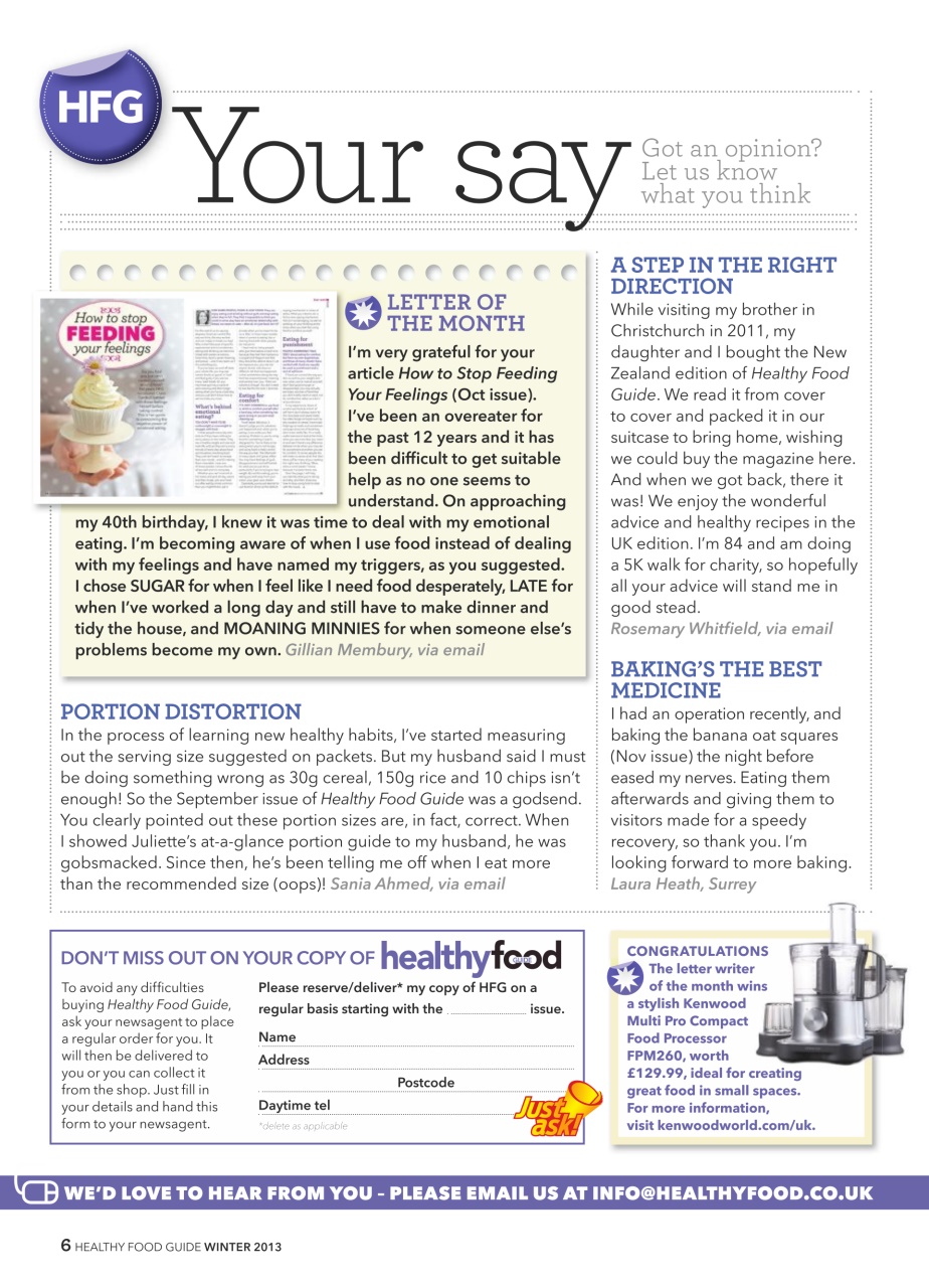 Healthy Food Guide Preview Pages