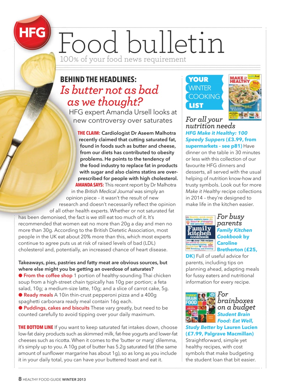 Healthy Food Guide Preview Pages