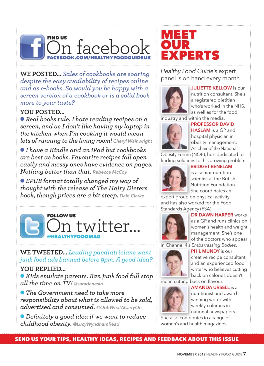 Healthy Food Guide Preview Pages