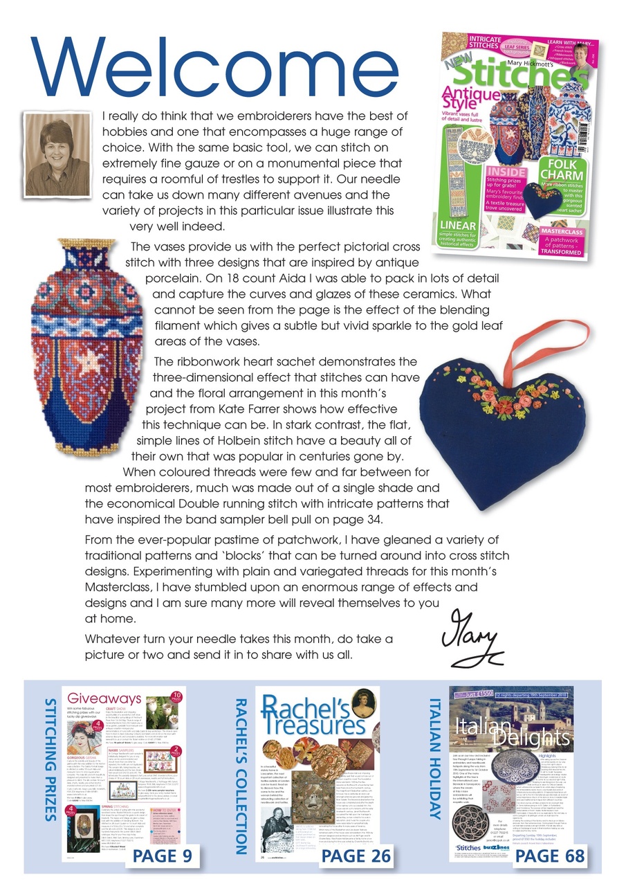 New Stitches Preview Pages