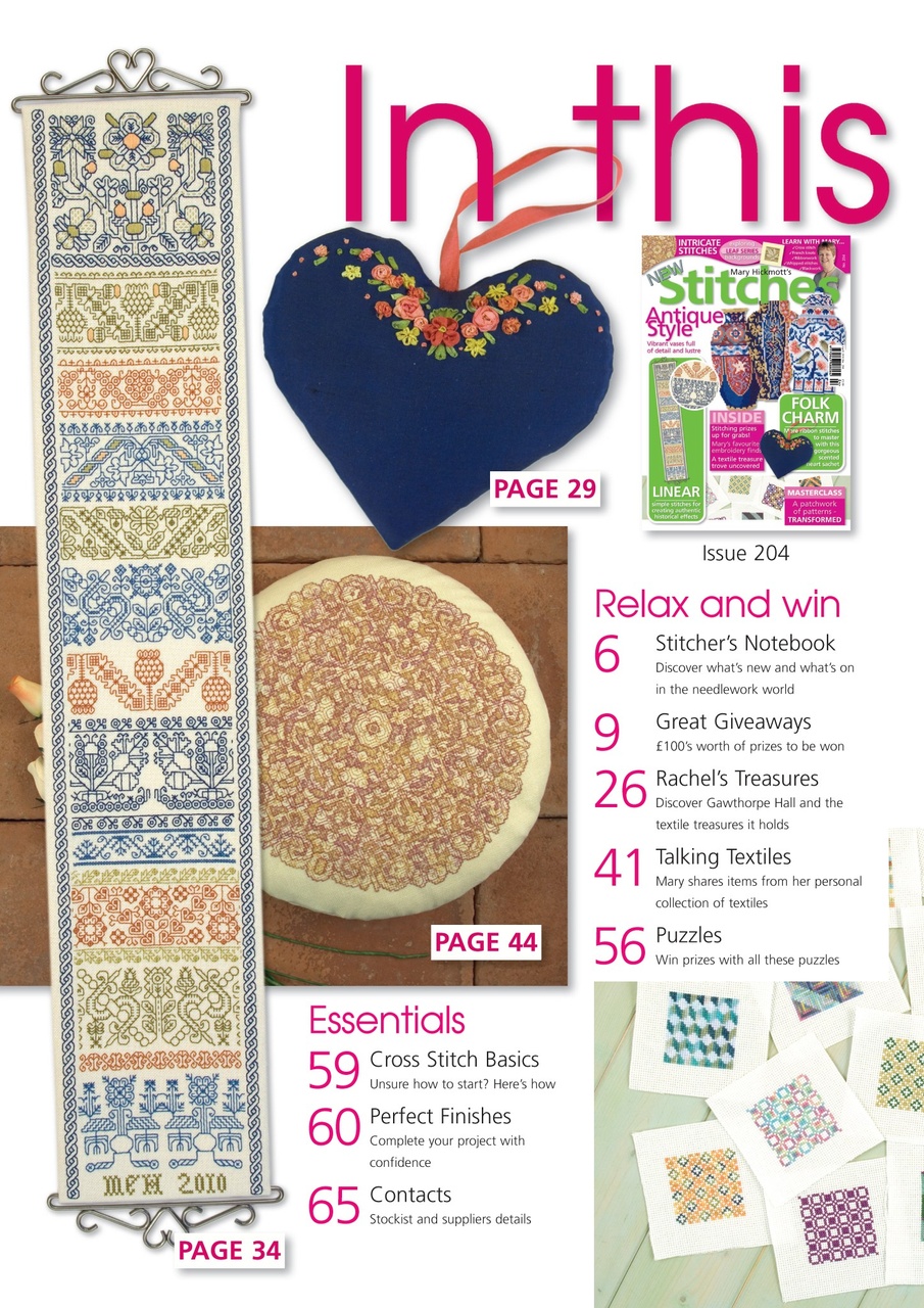 New Stitches Preview Pages