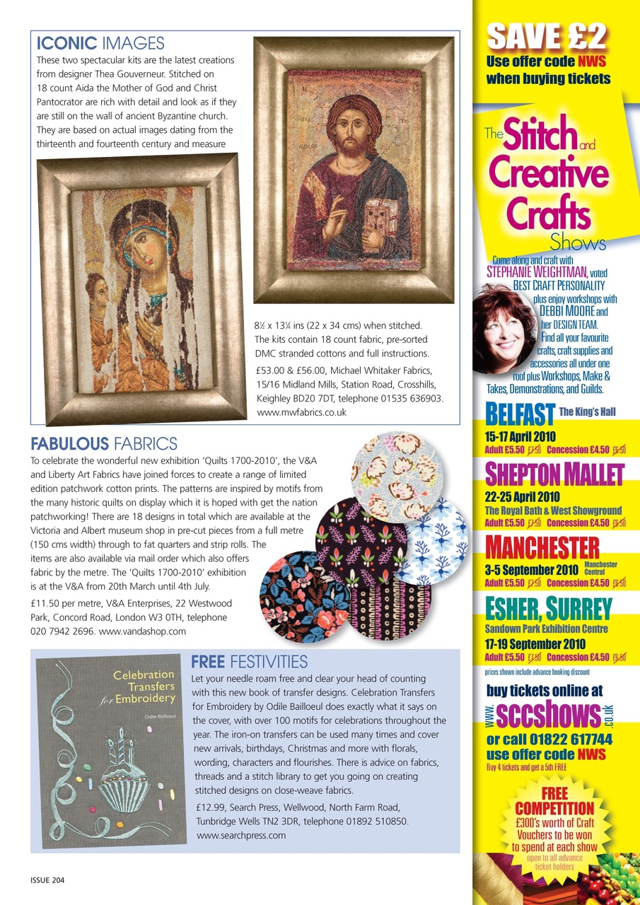 New Stitches Preview Pages