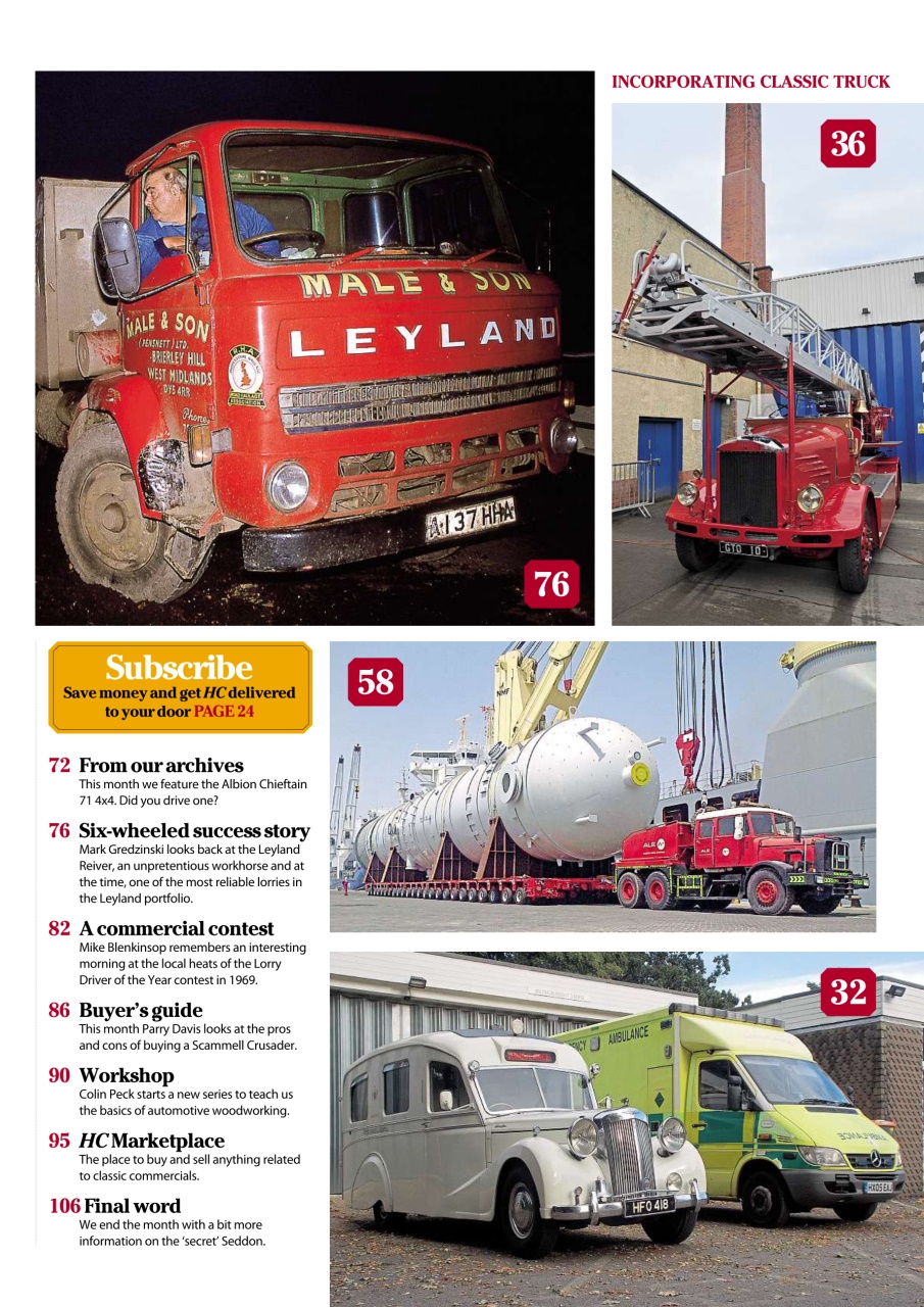 Heritage Commercials Magazine Preview Pages
