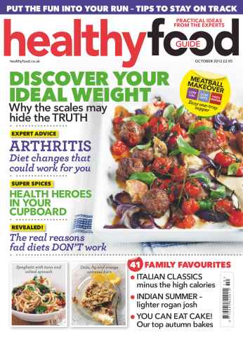 Healthy Food Guide issue October 2012