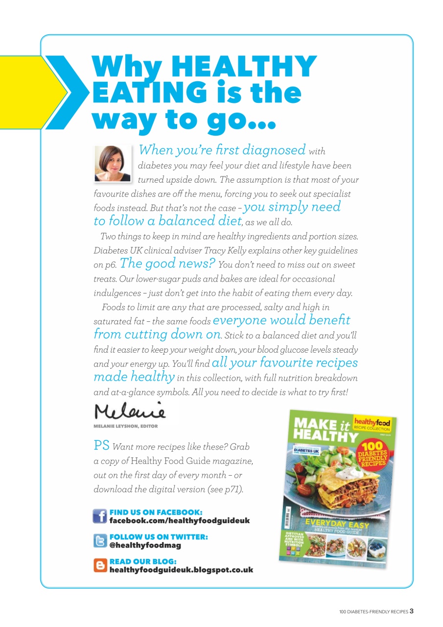 Healthy Food Guide Preview Pages