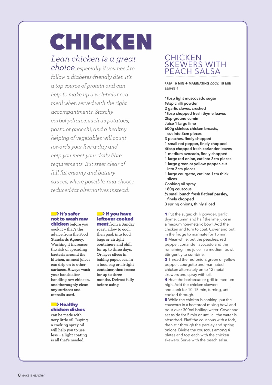 Healthy Food Guide Preview Pages