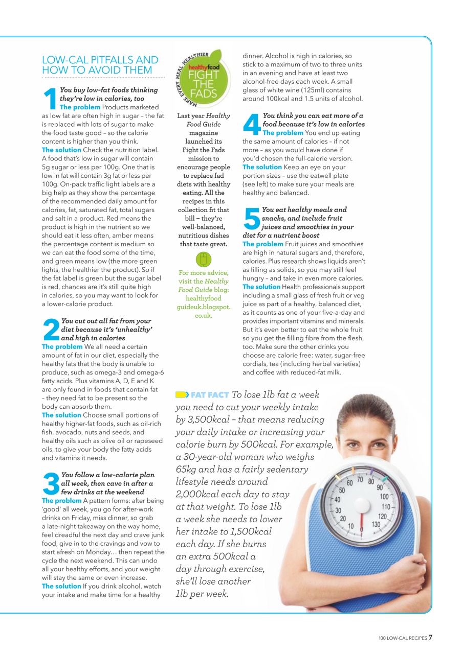 Healthy Food Guide Preview Pages