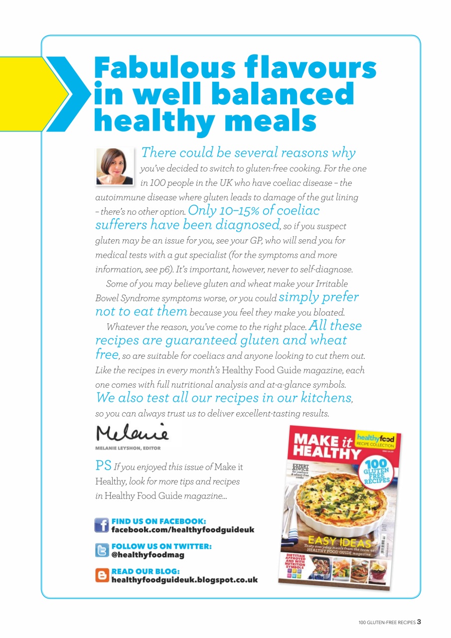 Healthy Food Guide Preview Pages