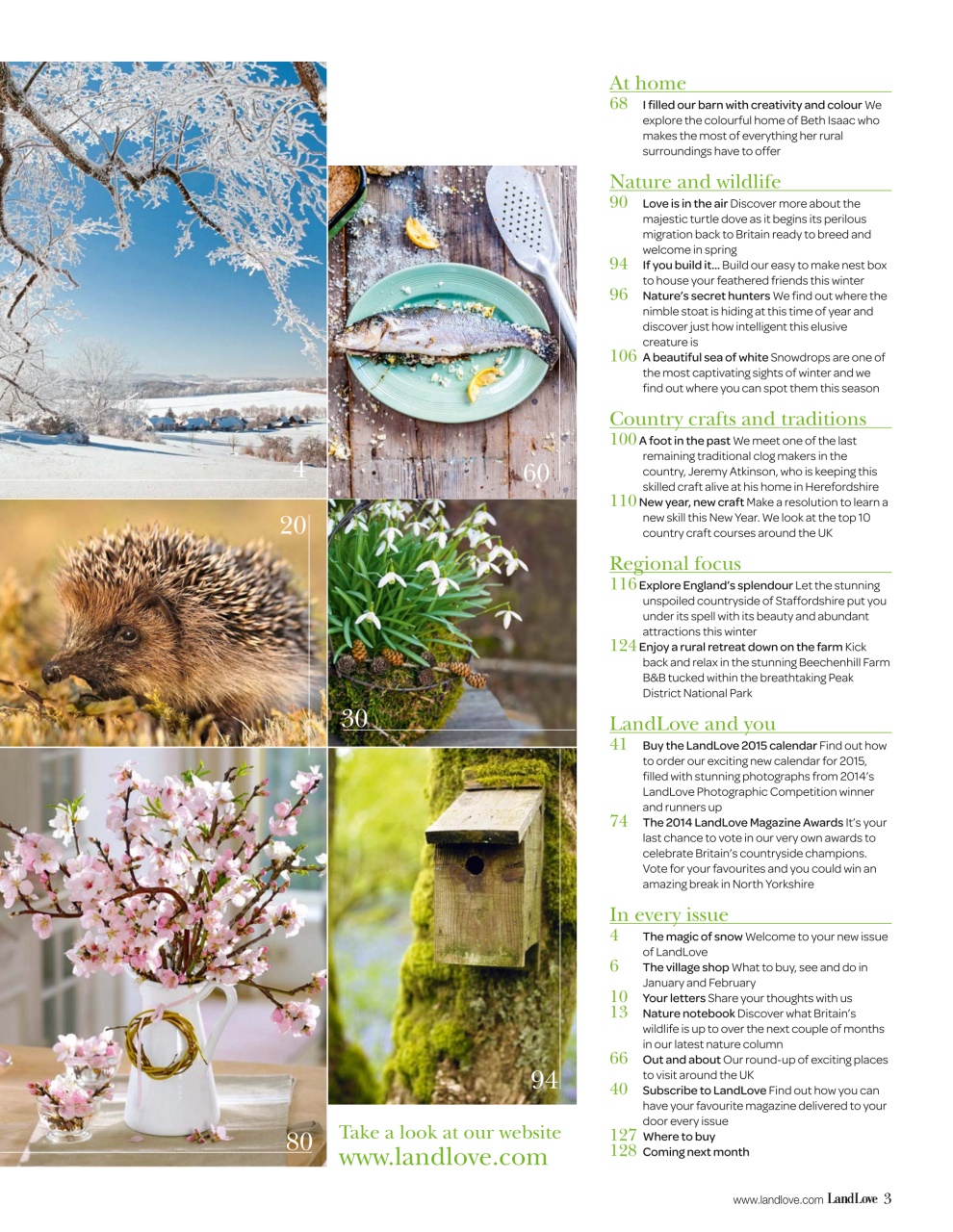 LandLove Magazine Preview Pages