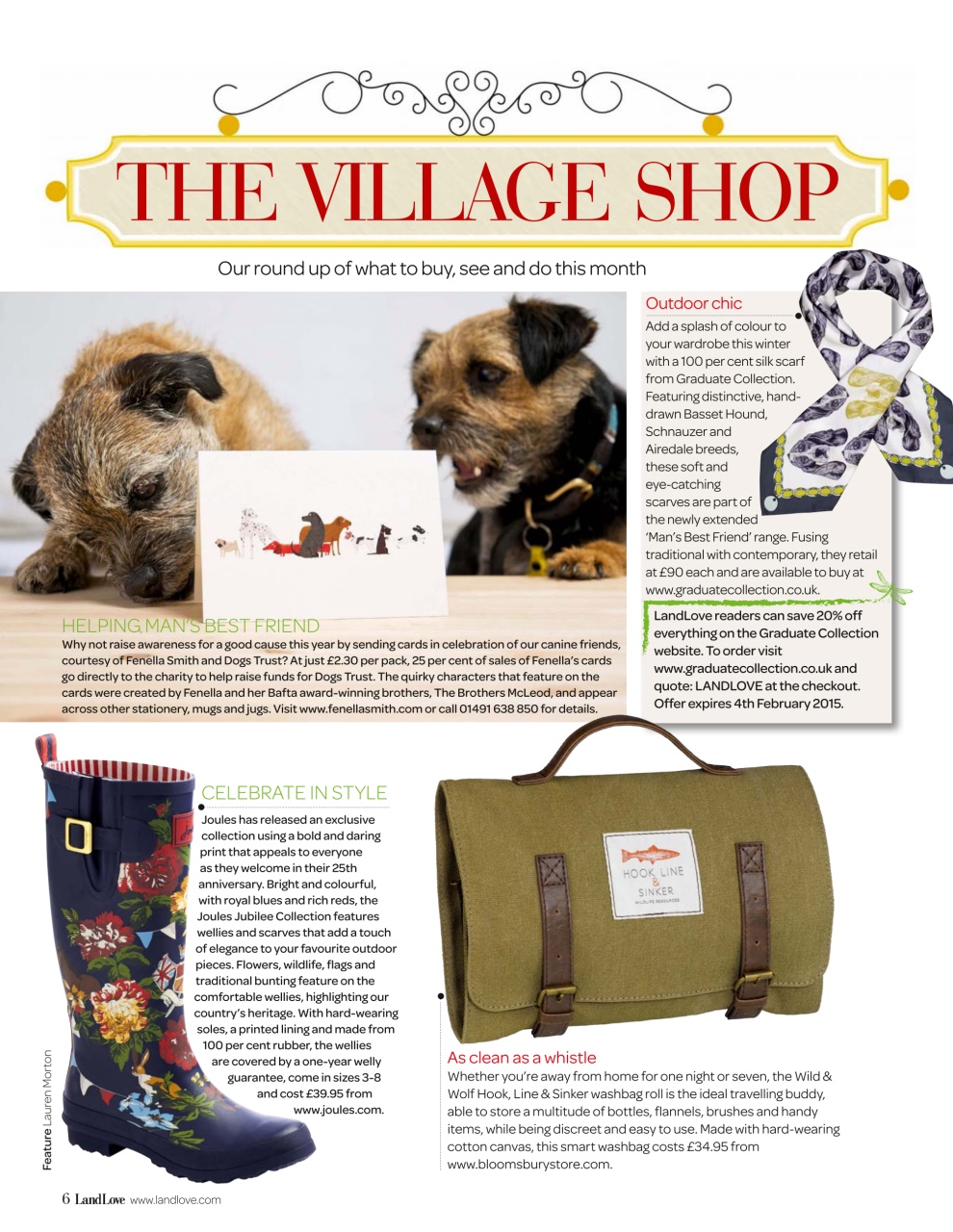 LandLove Magazine Preview Pages