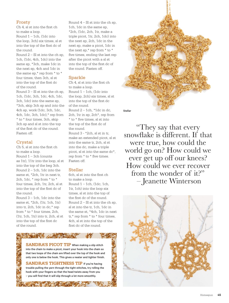 Homespun Preview Pages