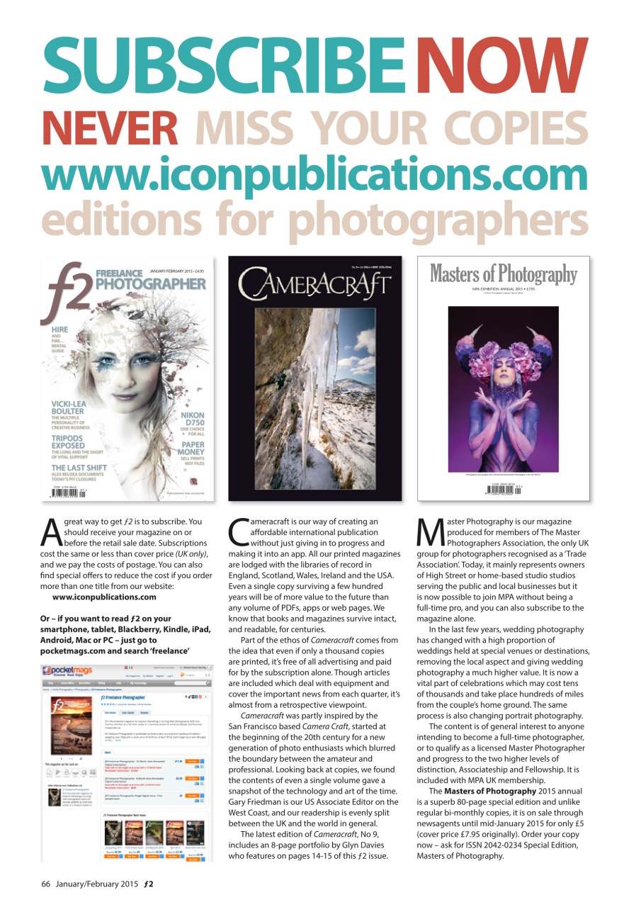 f2 Cameracraft Preview Pages