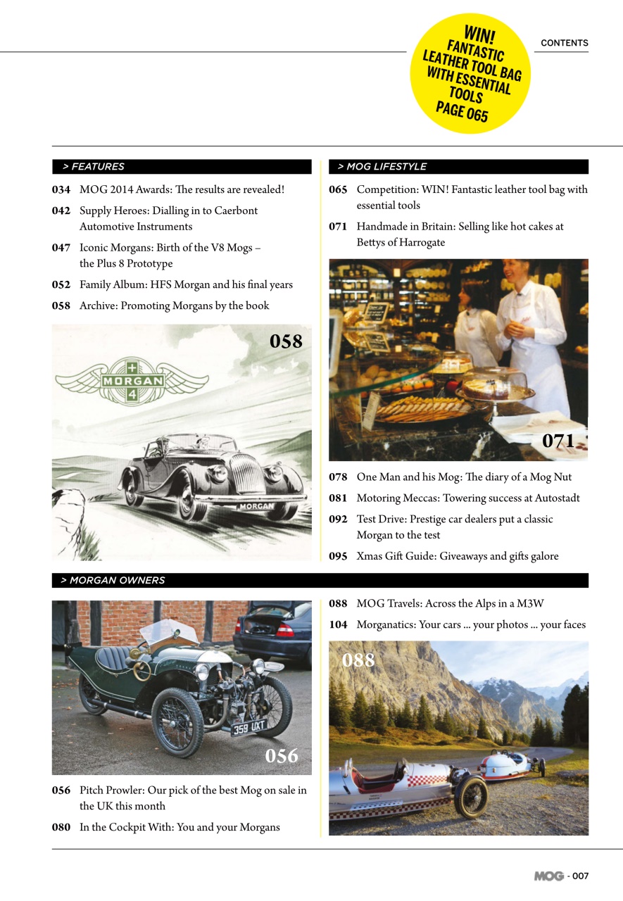 MOG Magazine Preview Pages