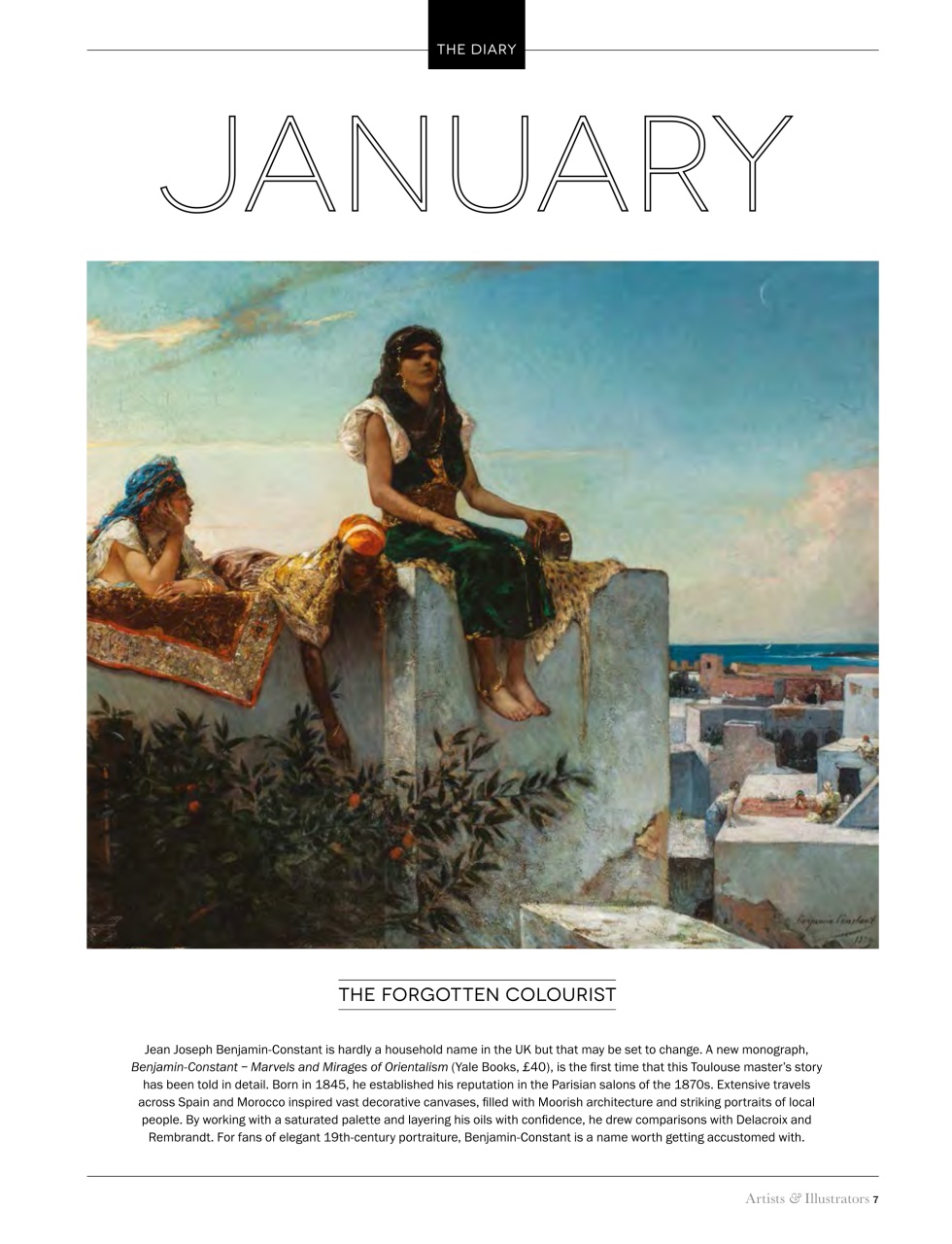Artists & Illustrators Preview Pages