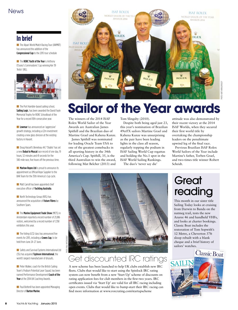 Yachts & Yachting Preview Pages
