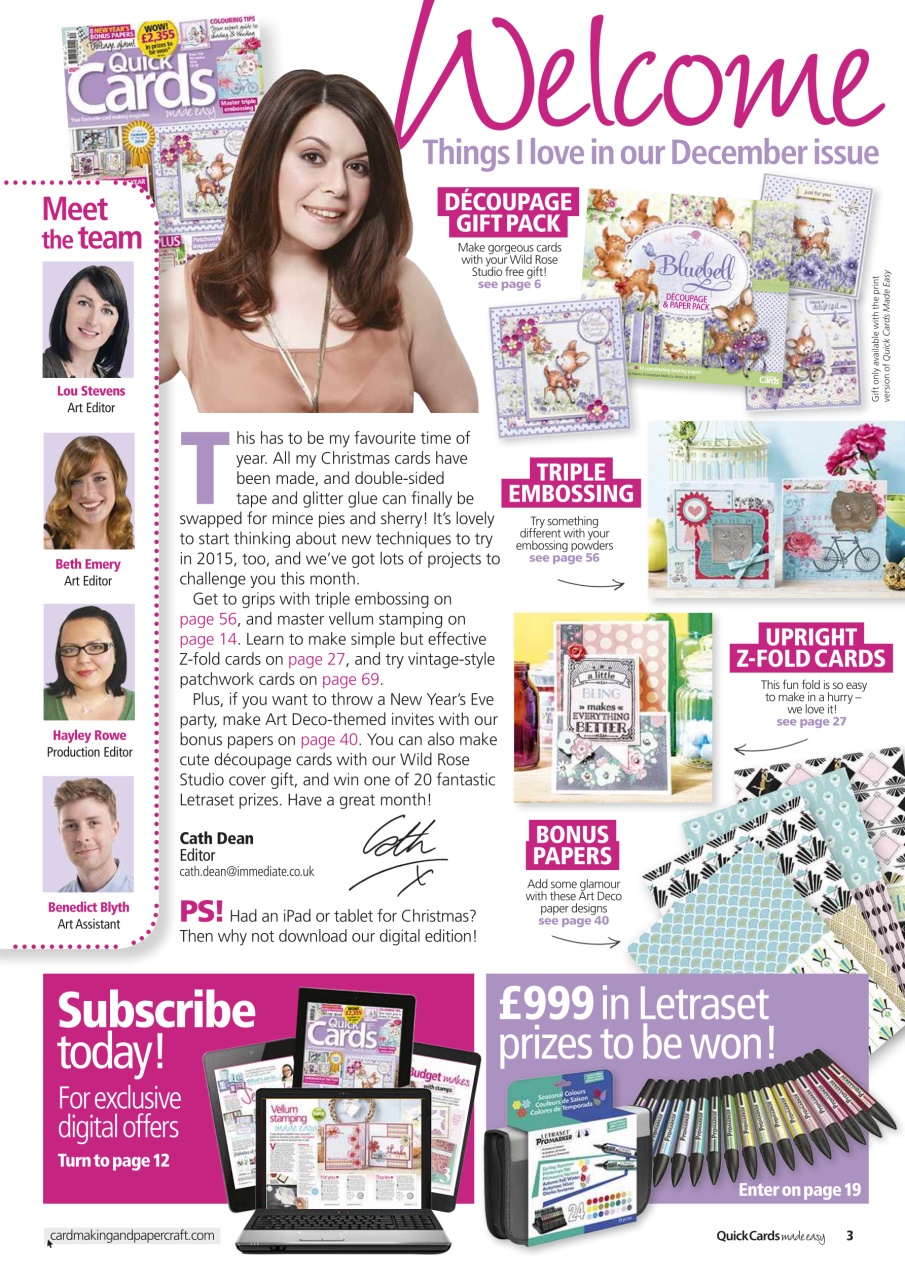 Quick Cards Made Easy Preview Pages