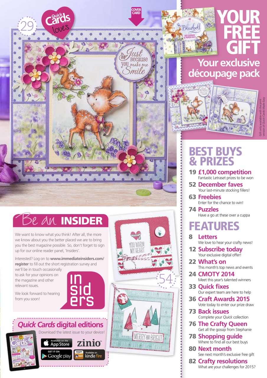 Quick Cards Made Easy Preview Pages