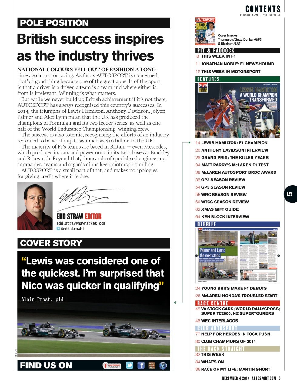 Autosport Preview Pages