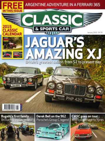 Classic & Sports Car issue January 2015