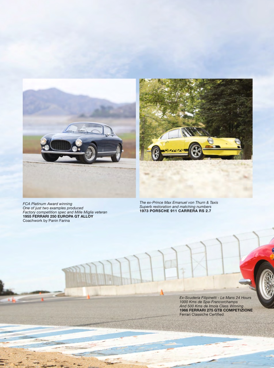 Classic & Sports Car Preview Pages