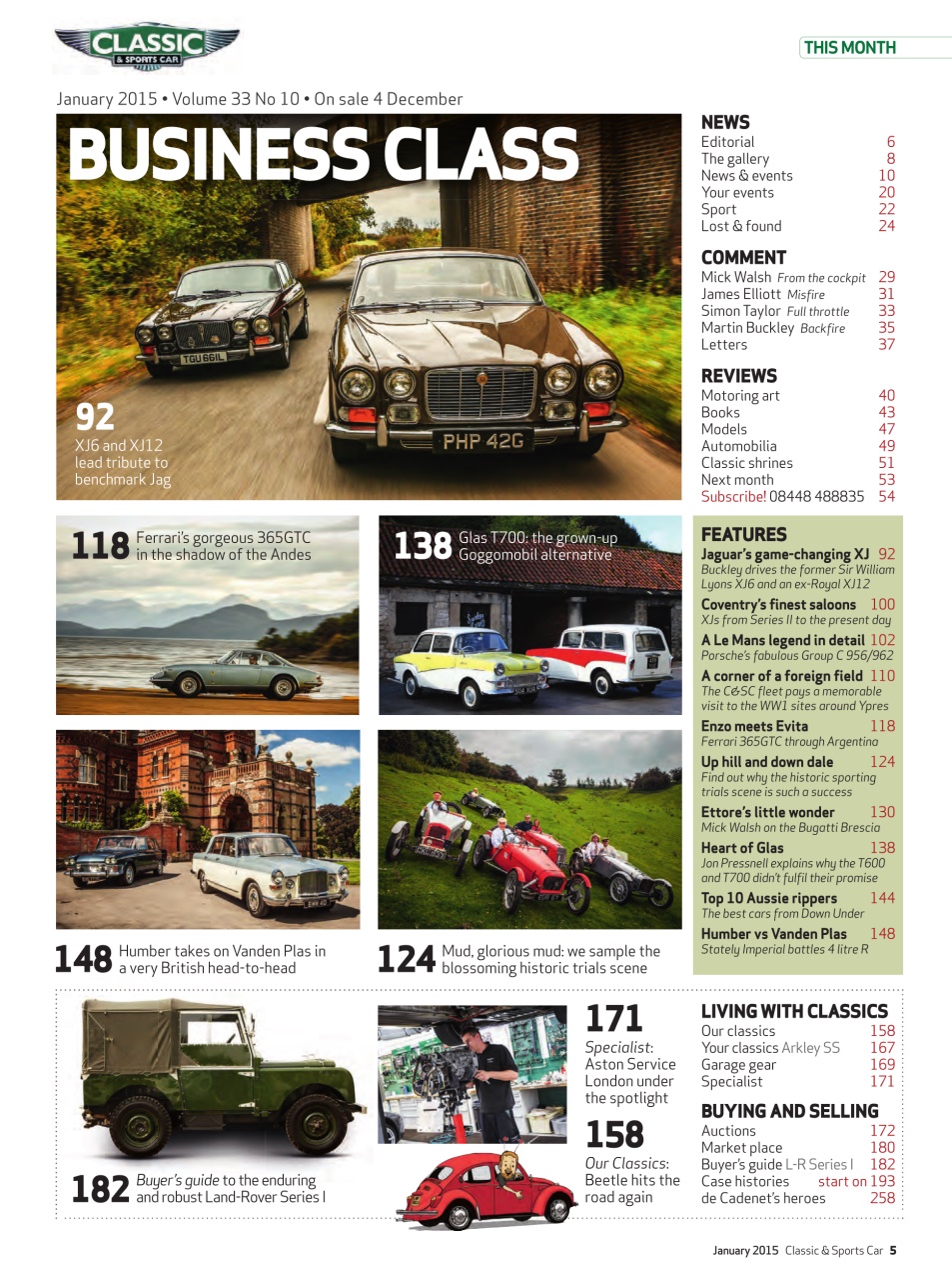 Classic & Sports Car Preview Pages