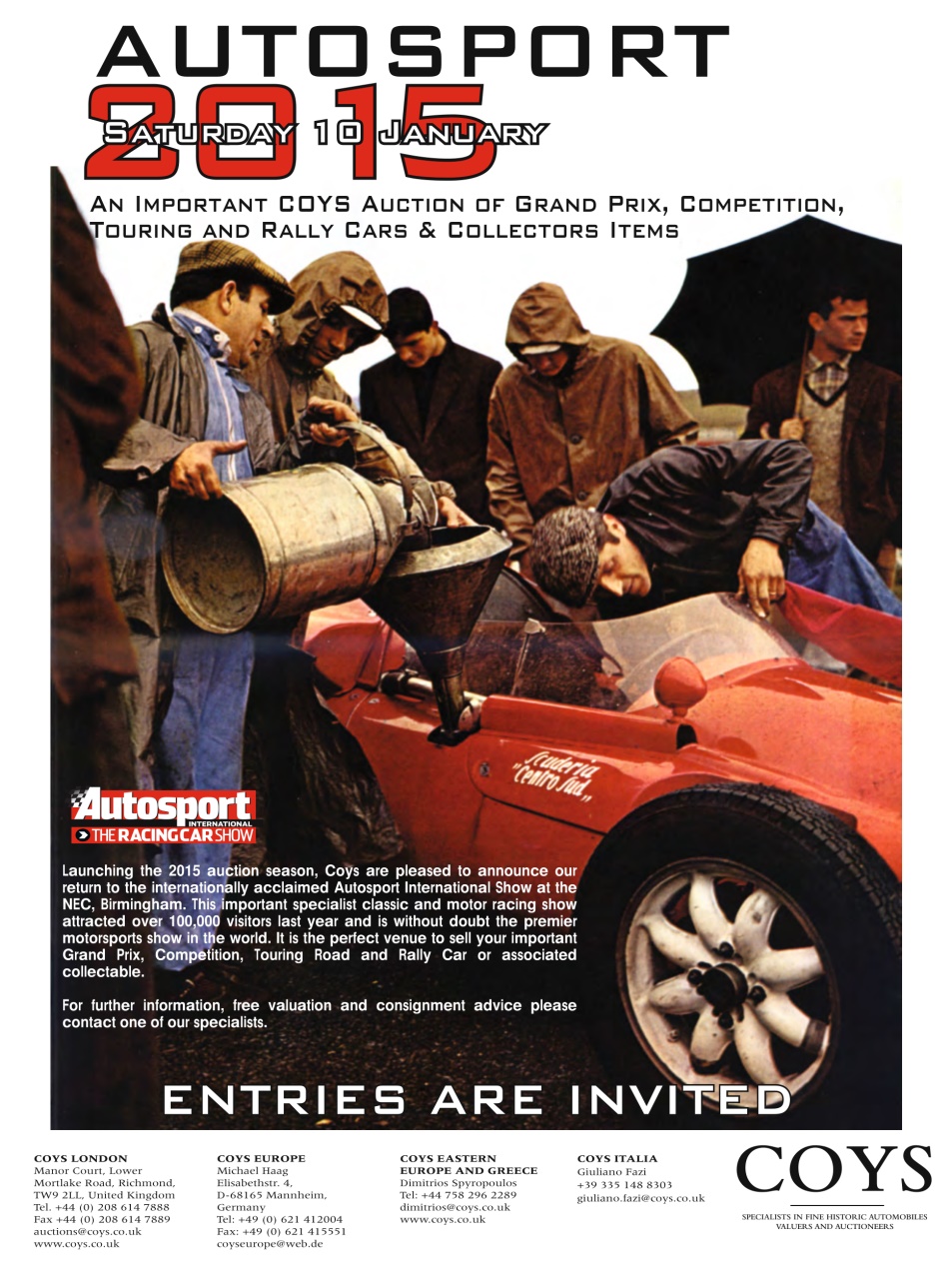 Classic & Sports Car Preview Pages