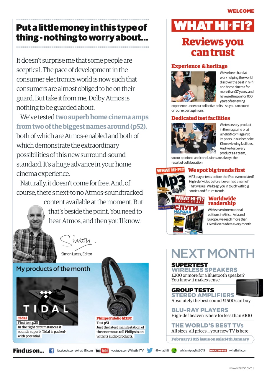 What HiFi Preview Pages