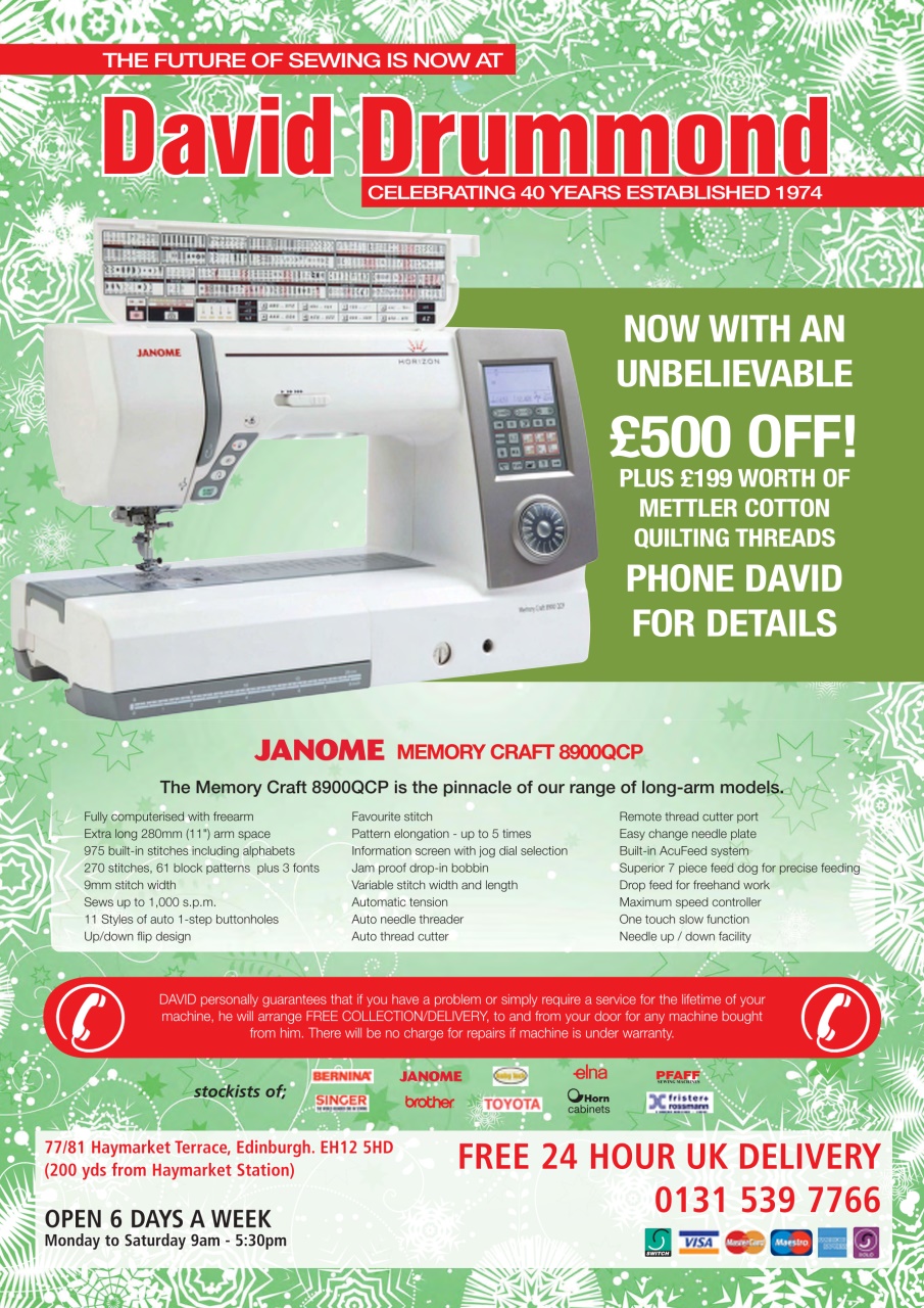 Patchwork and Quilting Preview Pages