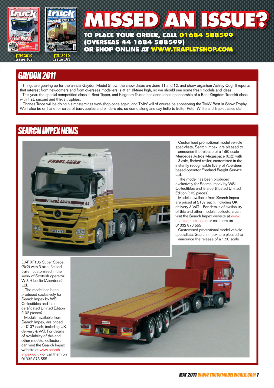 Model Car Truck Motorcycles World Preview Pages