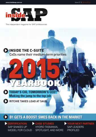  Inside SAP Yearbook 2015 issue  Inside SAP Yearbook 2015