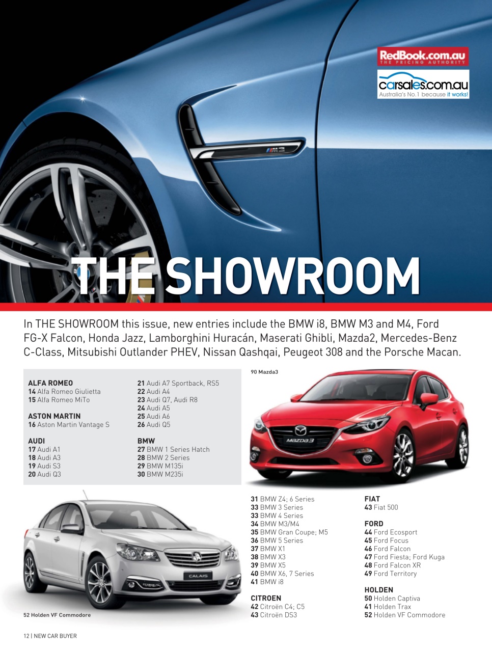 Australian New Car & SUV Buyers Guide Preview Pages