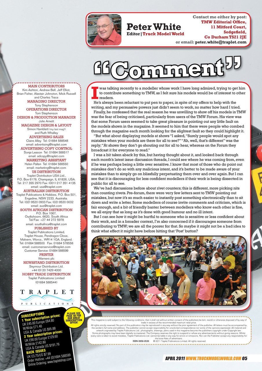 Model Car Truck Motorcycles World Preview Pages